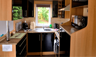 Buxton lodge kitchen